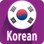 korean courses android application logo